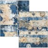 Ciao Bella sada papírů Lumania Kniha Mixed Media Blue Denim A4 Maxi 50 stran