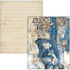 Ciao Bella sada papírů Lumania Kniha Mixed Media Blue Denim A4 Maxi 50 stran