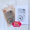 craft you design stains on the letters stamps cs05