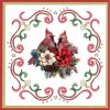 HJ244 YC FLORAL CHRISTMAS MARIJE BIRDS copy 2 700x696