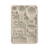 stamperia alice in christmas a5 silicon mould circ 3 11zon