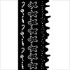 stamperia candy christmas thick stencil 12x25cm st 2 11zon