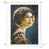 Papír pro decoupage morwa FPA3002, série Inspired by Klimt, ženy, zlato, dekorativní vzory, drahé kameny, mozaiky, secesní motivy (7)