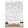 studio light snowflakes silver christmas acetate s 1 11zon