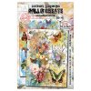 aall and create radiant florals a5 rub ons zesty b 17 11zon