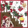 HJ247 BB VERY FURRY CHRISTMAS TJITSKE DECORATED STAIRCASE 4 700x706