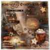 studio light hot cocoa 8x8 inch collage paper pad (2) 12 11zon