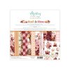 mintay rust rose 8x8 inch scrapbooking paper pad m 29 11zon