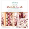 mintay rust rose 12x12 inch scrapbooking paper set 32 11zon