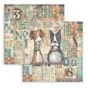 stamperia furry friends 8x8 inch paper pack sbbs13 (3) 10 11zon