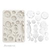 stamperia furry friends a5 silicon mould flowers k (1) 7 11zon