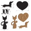 stamperia furry friends mdf crafty shapes blanks d (4) 13 11zon