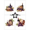 paper favourites wine bottles a6 paper pad pfa599 (2) 13 11zon