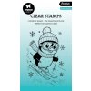 studio light skiing penguin essentials clear stamp 83 11zon