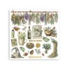 stamperia herbarium silvae rub on 61x61 inch assor (3) 32 11zon