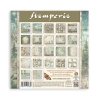 stamperia herbarium silvae 8x8 inch maxi paper pac (9) 9 11zon