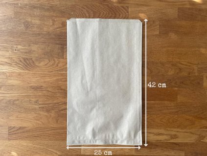 papirovy pytlik 25x42 cm ekologicky hnedy recyklovany