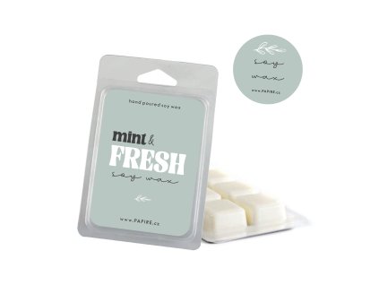 Mint&Fresh-sójový vosk