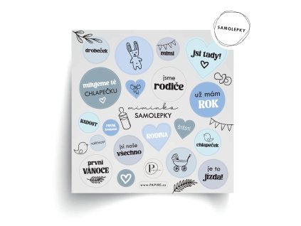 Samolepky Chlapeček