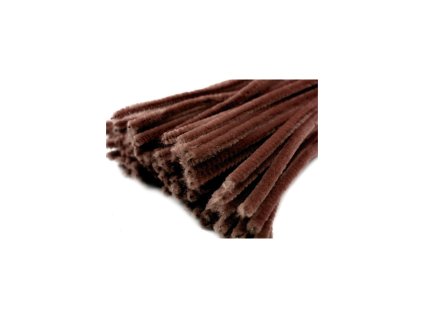 chlupate dratky tmave hnede c18