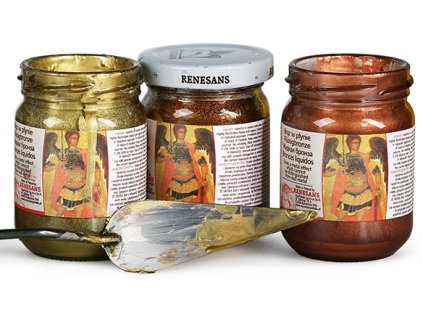 Kovová barva tekutá 100ml