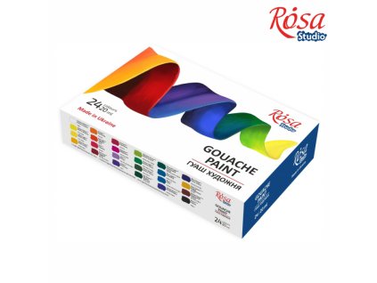 Sada kvašových barev Rosa