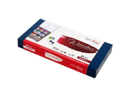 sada akvarelovych barev rosa 21ks modern 57438