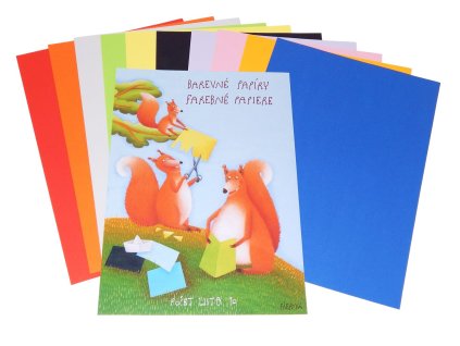 Barevné papíry 10