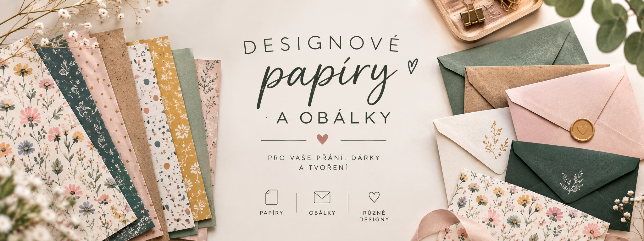Designové papíry