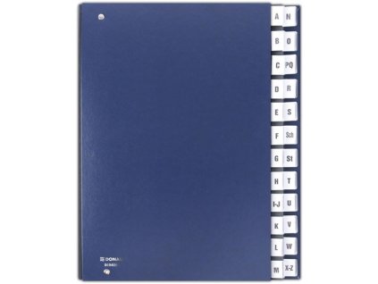 Třídicí kniha Donau - A4, A-Z, modrá navy