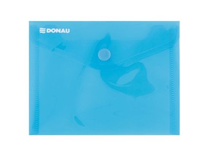 Zakl.pouzdro s drukem Donau-A6,180mic,modré,1ks