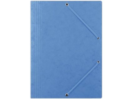 Prešpánové desky  s gumičkou Donau A4, modré