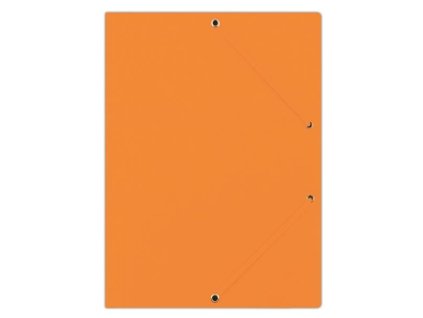 Prešp.desky s chlop.a gumič.Donau,A4,oranžové,1ks