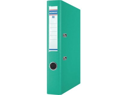 Pákový pořadač Donau Master - A4, 5 cm, tyrkysový