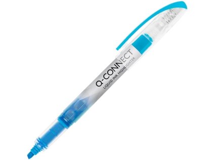 Zvýrazňovač Q-Connect Highlighter, modrý
