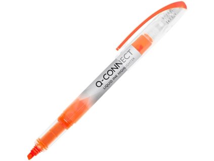 Zvýrazňovač Q-Connect Highlighter, oranžový