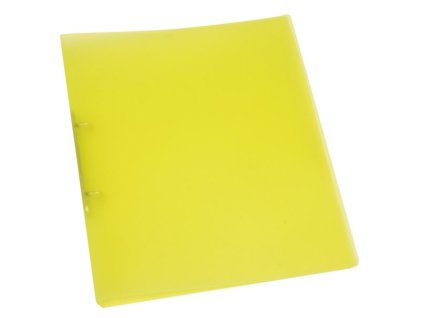 2krouž.pořadač Q-Connect - A4, 2,4 cm, žlutý, 1 ks