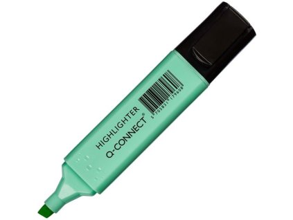 Zvýrazňovač Q-Connect, pastelově modrý