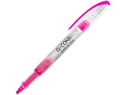 Zvýrazňovač Q-Connect Highlighter, růžový