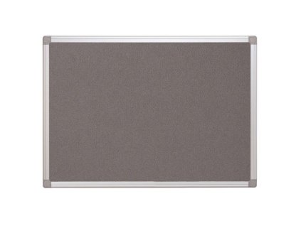 Filcová nástěnka Q-Connect 120 x 90 cm, šedá