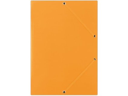 Karton.desky chlopně gumička Donau - A4, oranžové