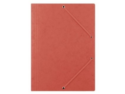 Prešp.desky s chlop.a gumič.Donau,A4,červené,1ks