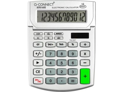 Stol.kalkulačka Q-Connect KF01605-12místný displej