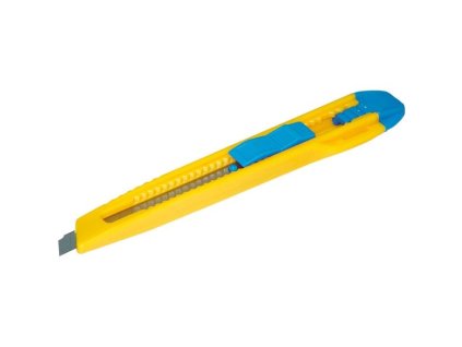 Odlamovací nůž Donau - 9 mm, modro-žlutý