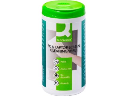 Čisticí ubrousky Q-Connect na monitor, 100 ks