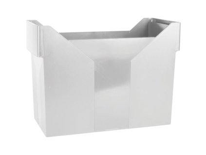 Box na závěsné desky Donau - plastový, šedý