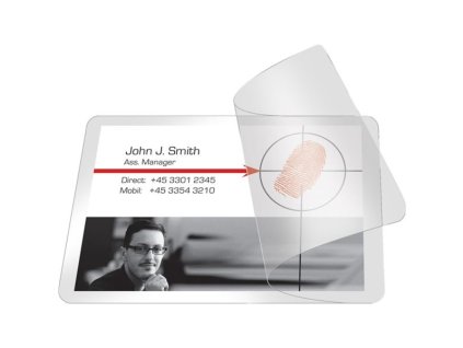 Laminovací fólie Q-Connect,visačka,2x 100 mic,10ks