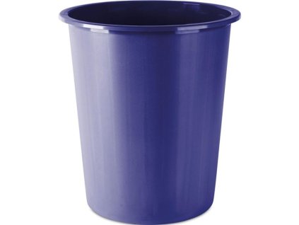 Odpadkový koš Donau, plastový, 14 l, modrý