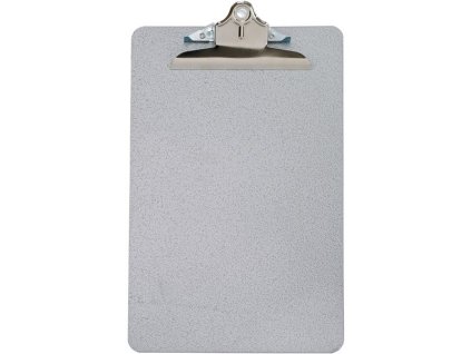 Ocelová podložka Q-Connect s kovovým klipem, 1mm