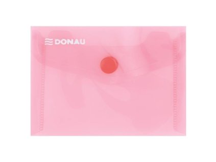 Zakl.pouzdro s drukem Donau-A7,180mic,červené,1ks